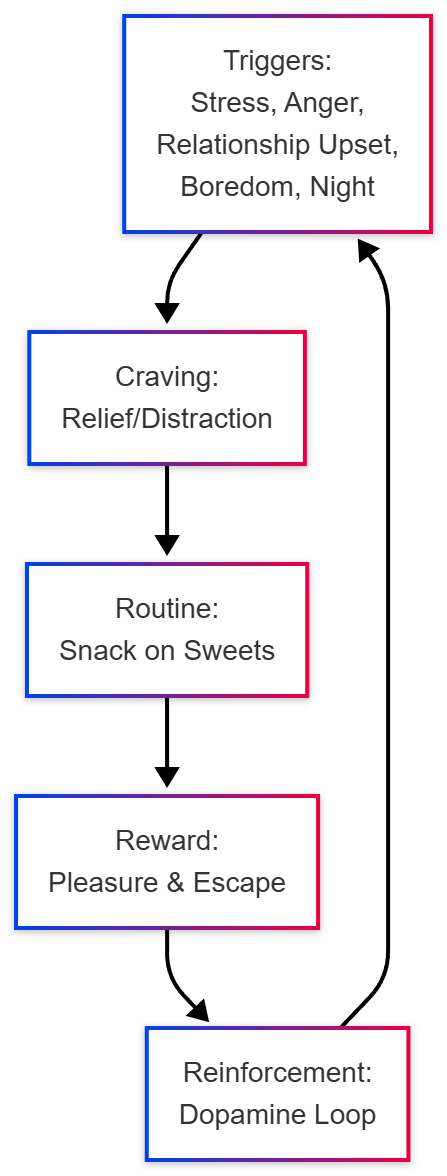 Stress-Eating Diagram